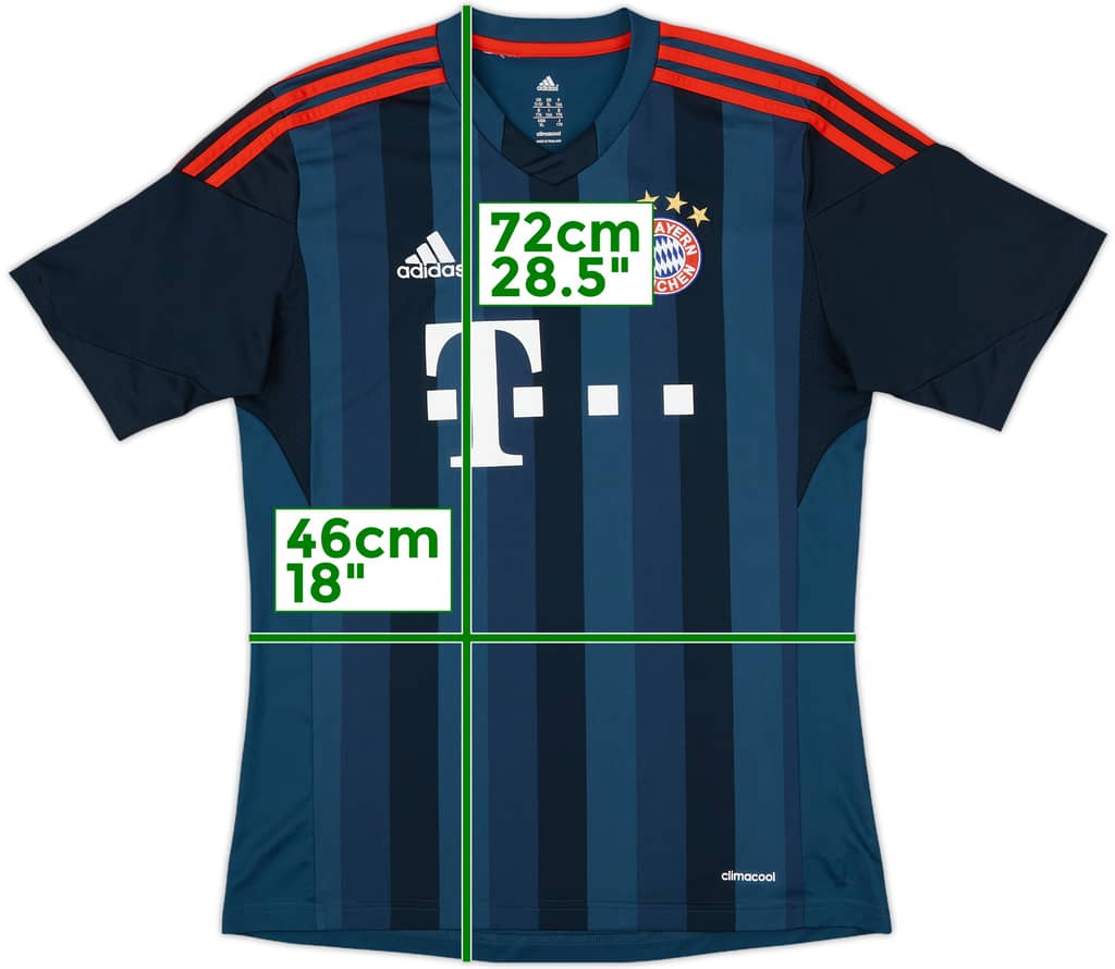 2013-14 Bayern Munich Third Shirt - 9/10 - (XL.Boys)