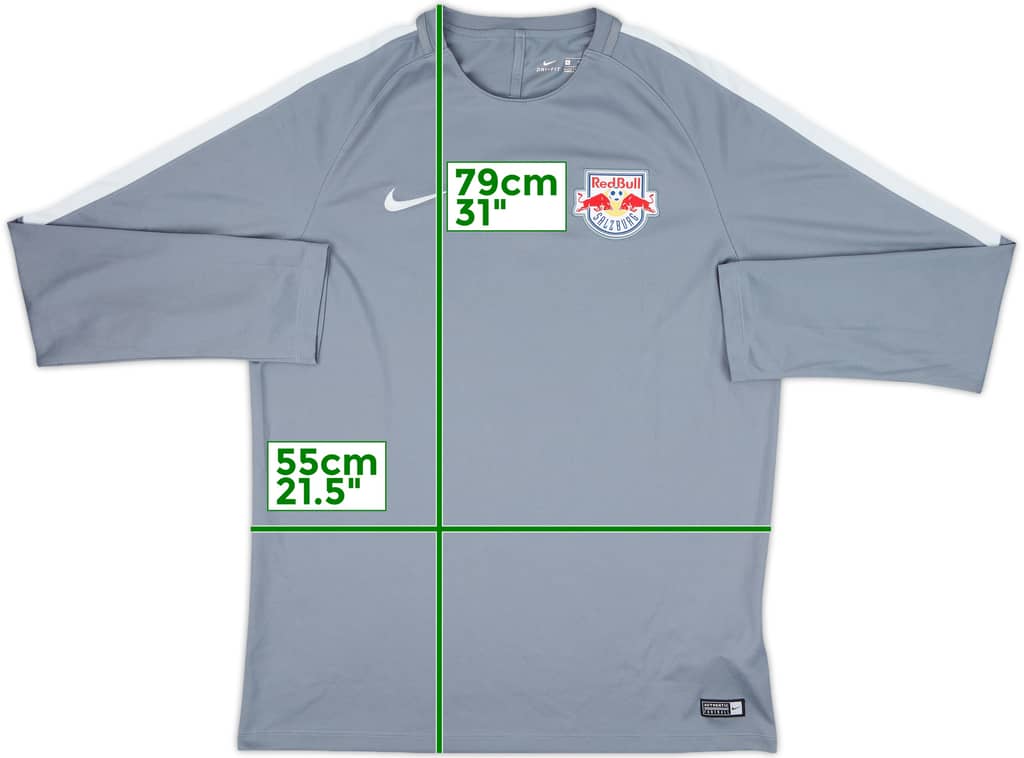 2016-17 Red Bull Salzburg Nike Training L/S Shirt - 10/10 - (XL)