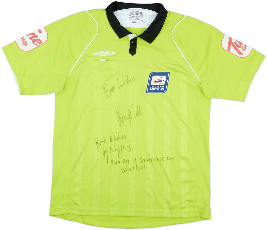 2011-12 EFL Match Issue Referee Shirt
