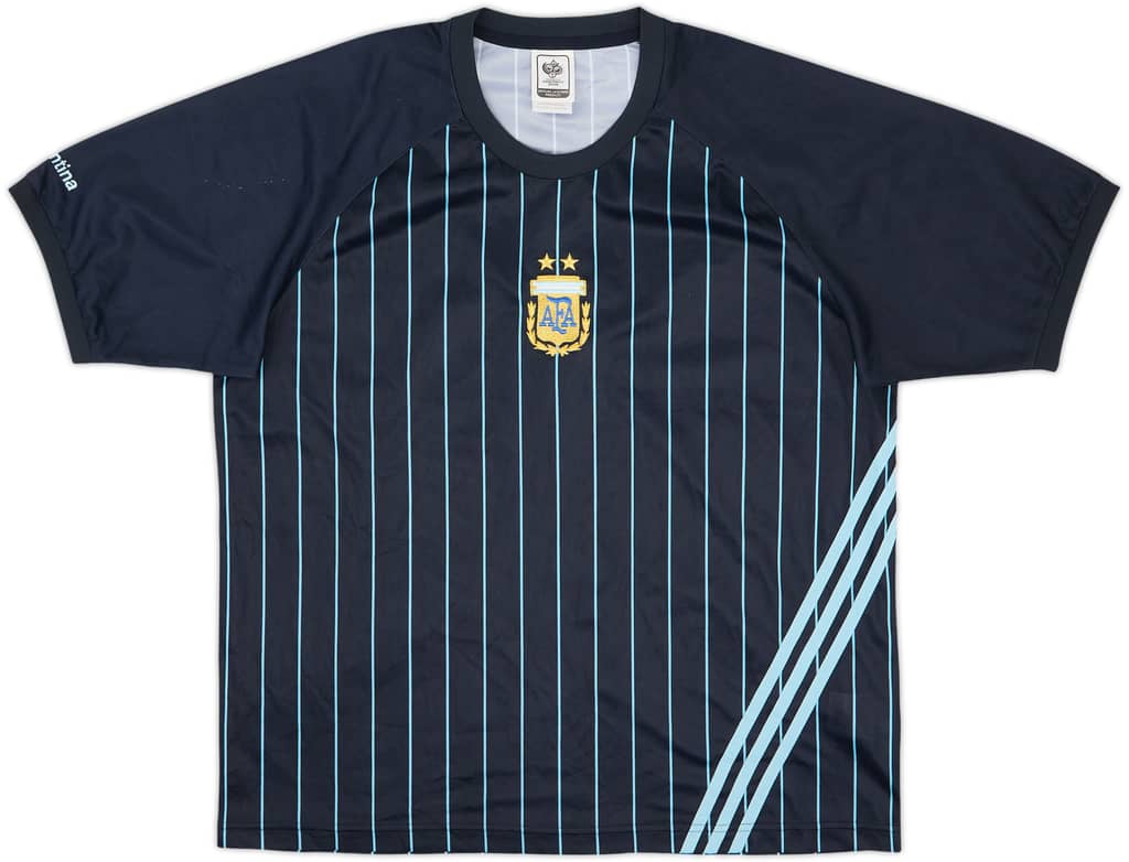 2006 Argentina adidas World Cup Leisure Shirt - 8/10 - (L)