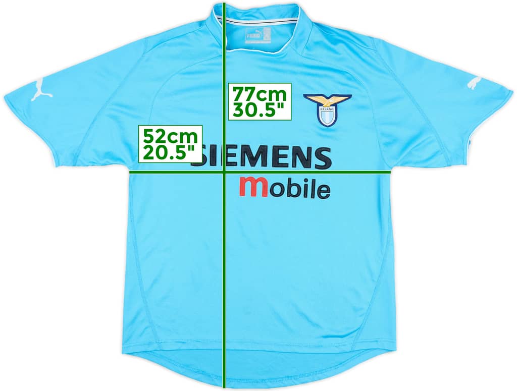 2002-03 Lazio Home Shirt - 5/10 - (XL)