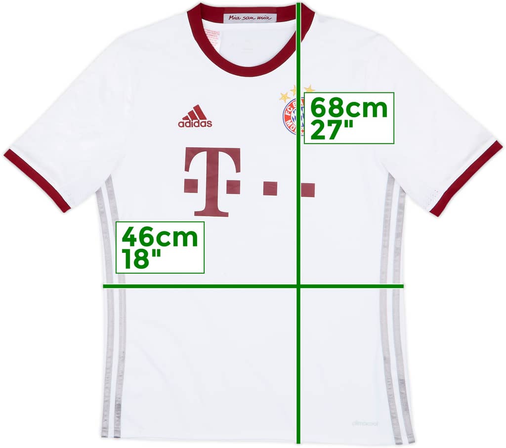 2016-17 Bayern Munich Third Shirt - 9/10 - (XL.Boys)