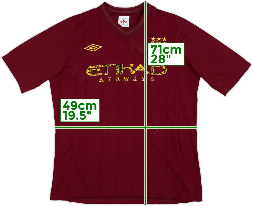 2012-13 Manchester City Away Shirt - 4/10 - (L)