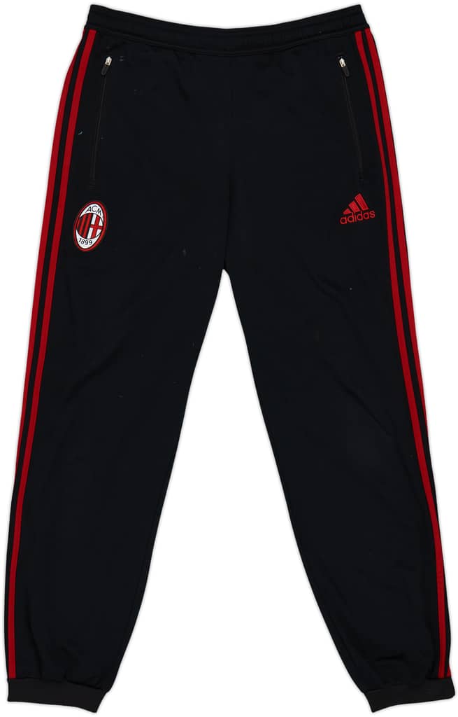 2014-15 AC Milan adidas Track Bottoms/Pants - 6/10 - (M)
