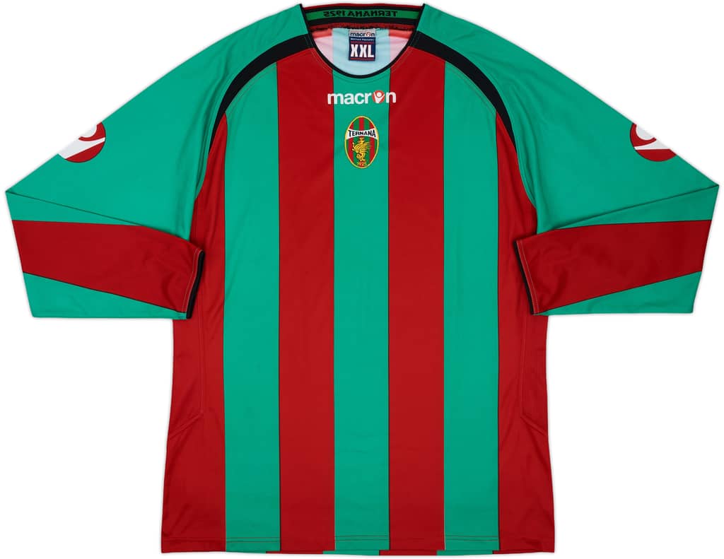 2005-06 Ternana Home L/S Shirt - 9/10 - (XXL)