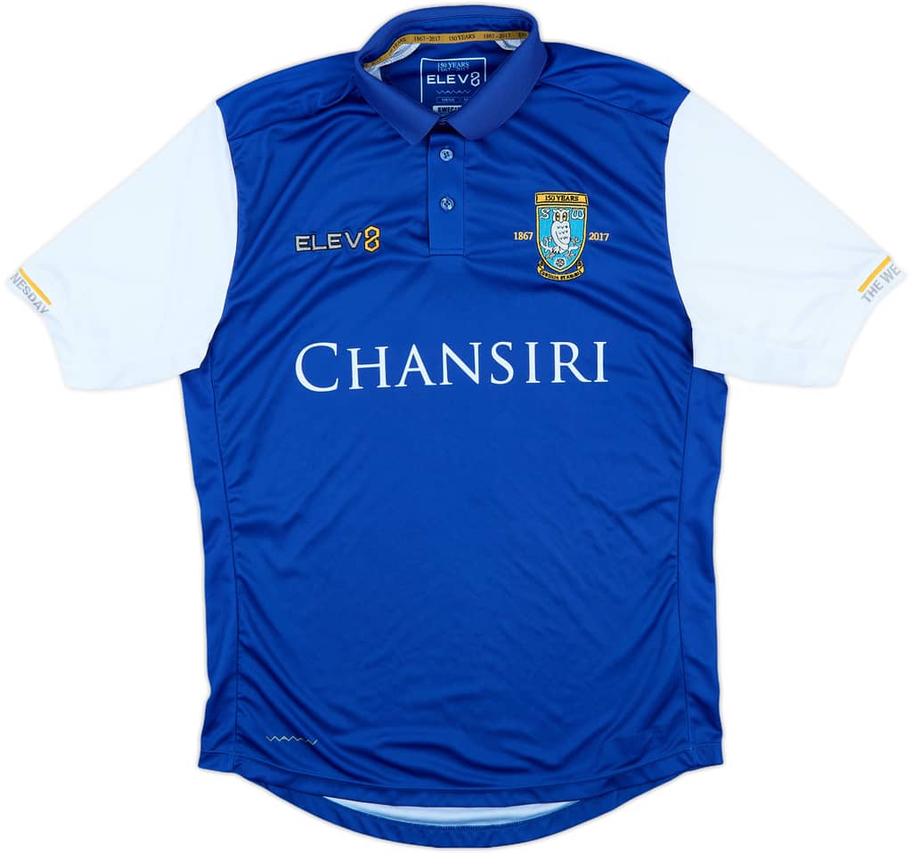 2017-18 Sheffield Wednesday Home Shirt - 8/10 - (M)