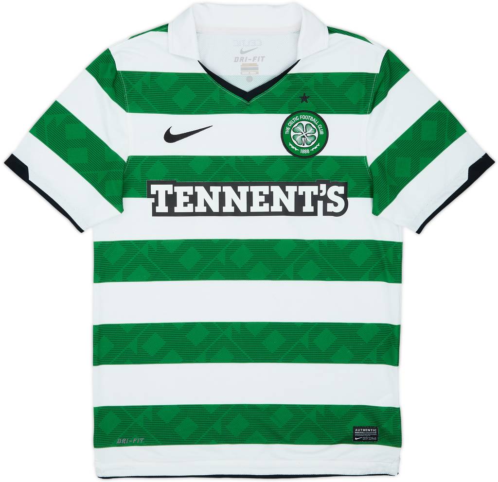 2010-12 Celtic Home Shirt - 9/10 - (S)