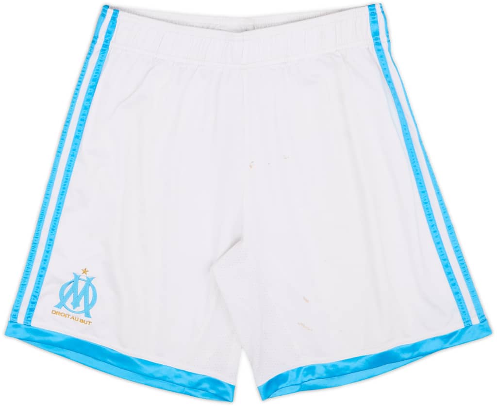 2013-14 Olympique Marseille Home Shorts - 6/10 - (L)