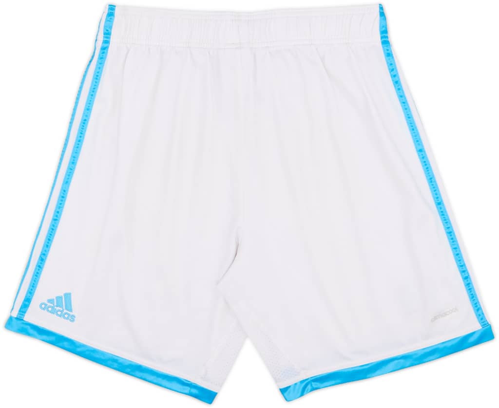 2013-14 Olympique Marseille Home Shorts - 6/10 - (L)