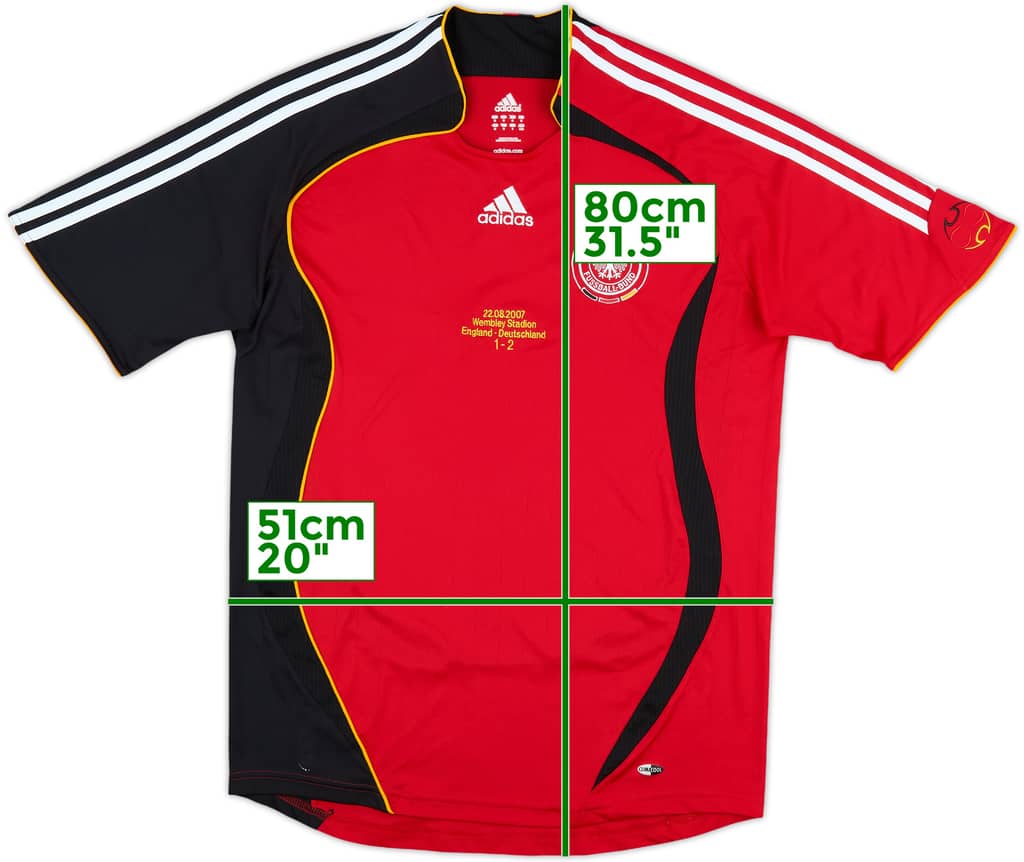 2005-07 Germany v England Away Shirt - 8/10 - (M)