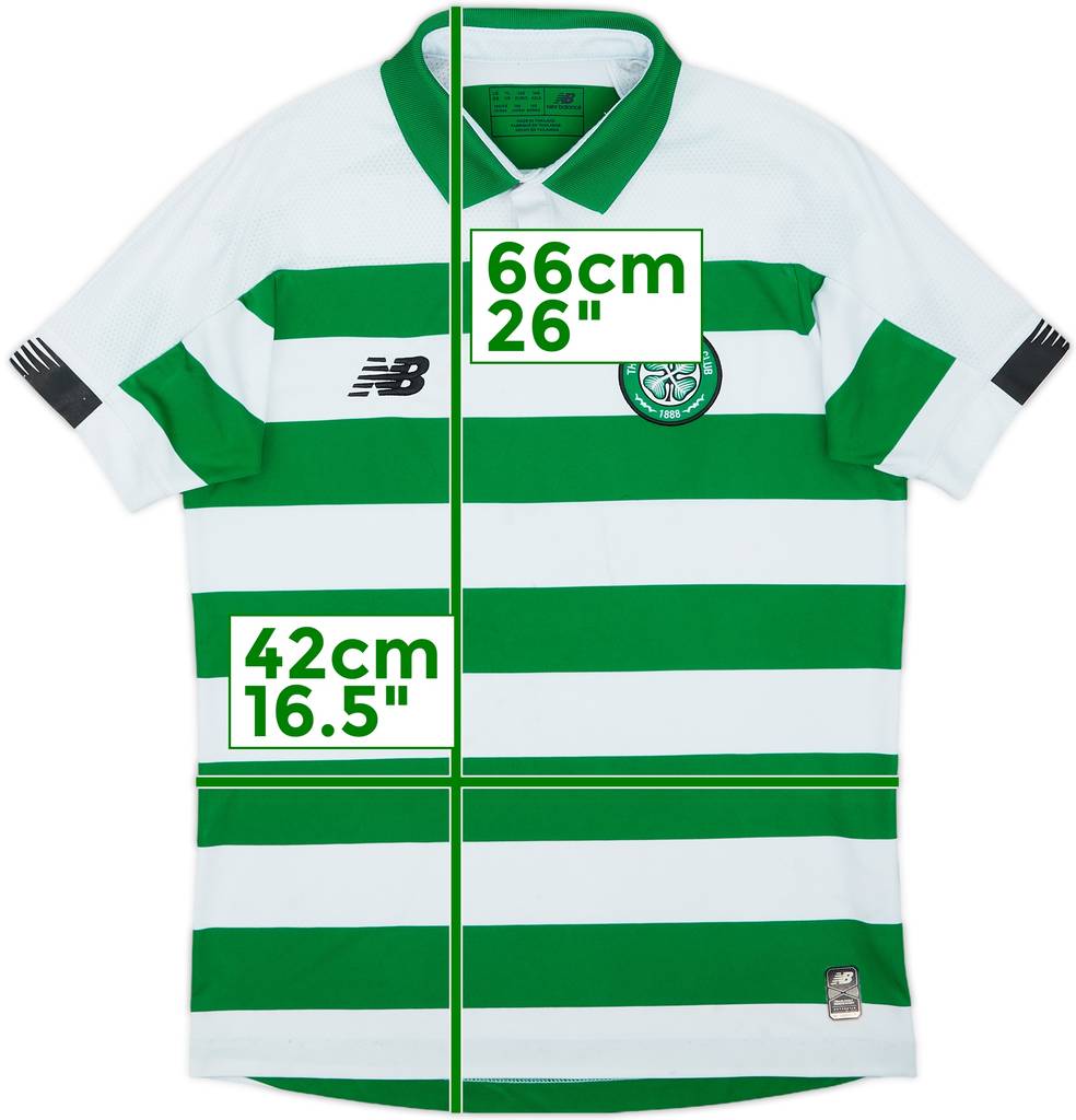 2019-20 Celtic Home Shirt - 8/10 - (L.Boys)