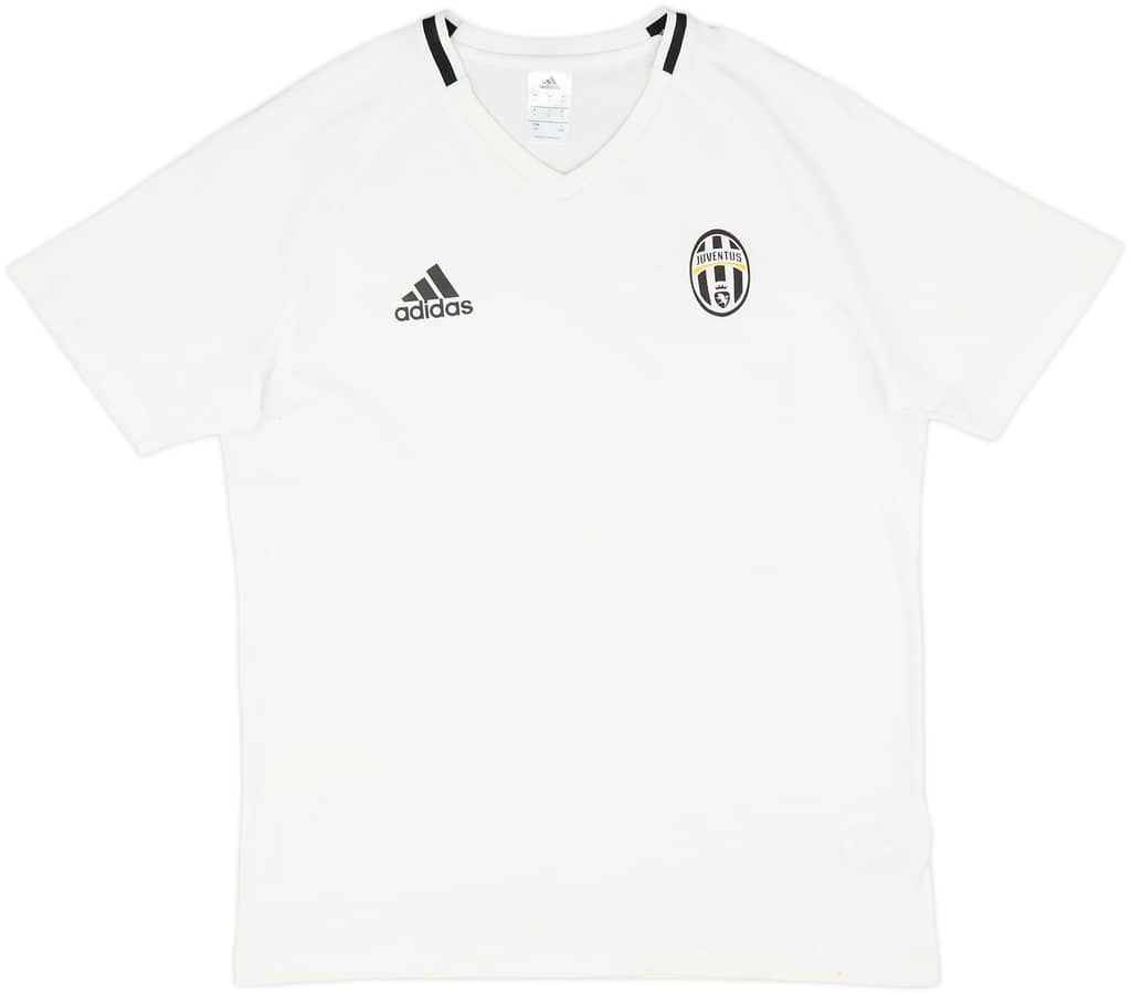 2015-16 Juventus adidas Cotton Tee - 8/10 - (L)