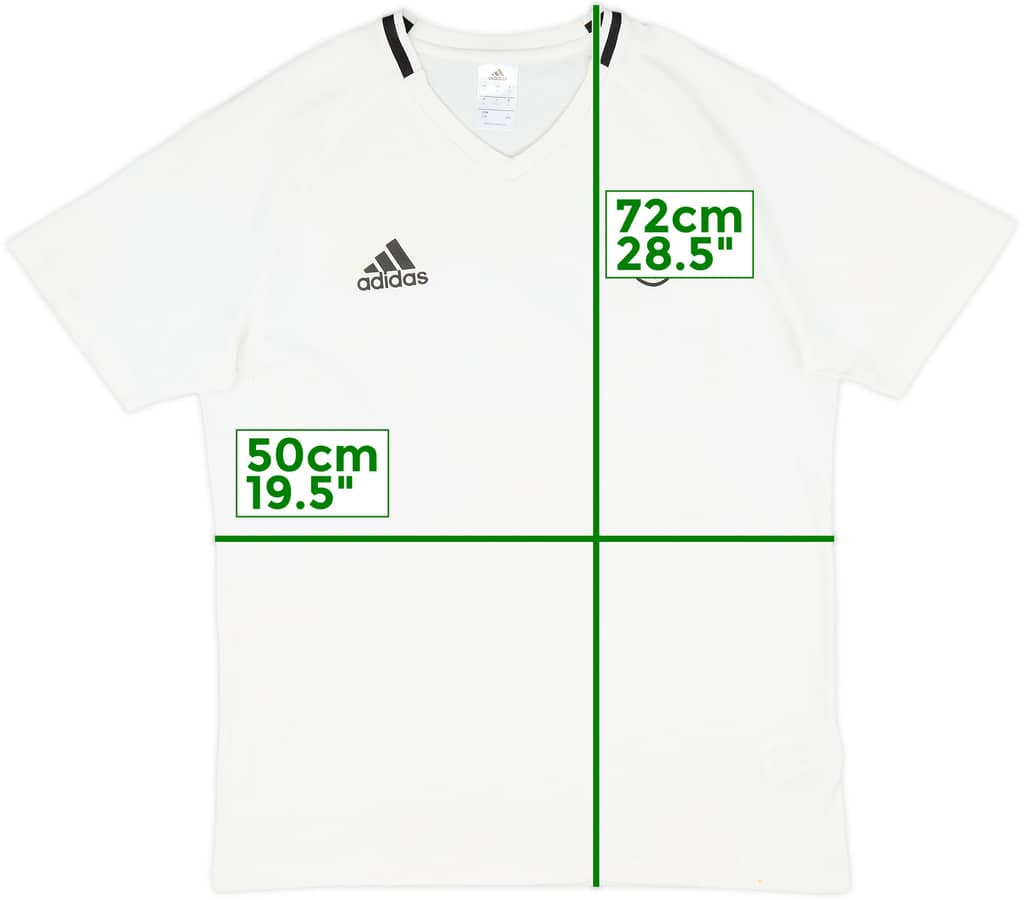2015-16 Juventus adidas Cotton Tee - 8/10 - (L)