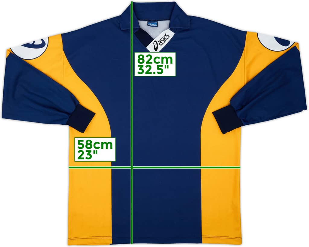 1990s Asics Template L/S Shirt - 9/10 - (XL)