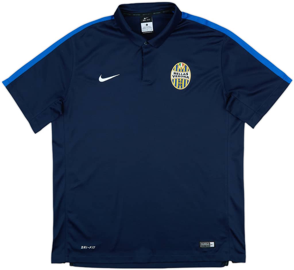 2015-16 Hellas Verona Nike Polo Shirt - 8/10 - (L)