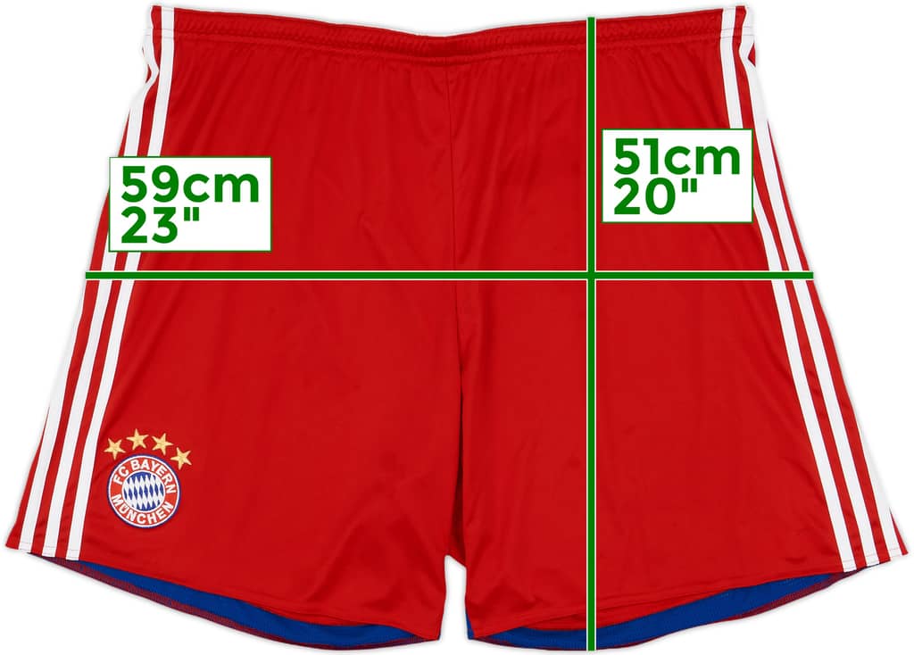 2014-15 Bayern Munich Home Shorts - 5/10 - (XXL)