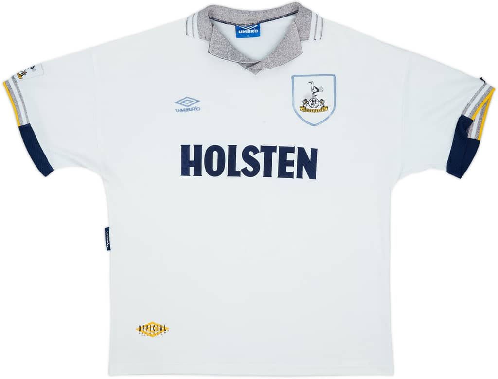 1994-95 Tottenham Home Shirt - 4/10 - (XL)
