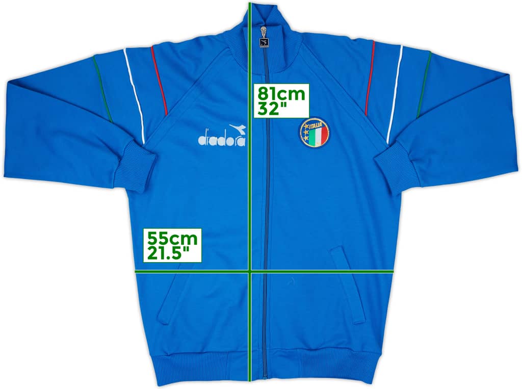 1990 Italy Diadora Track Jacket - 8/10 - (XXL)