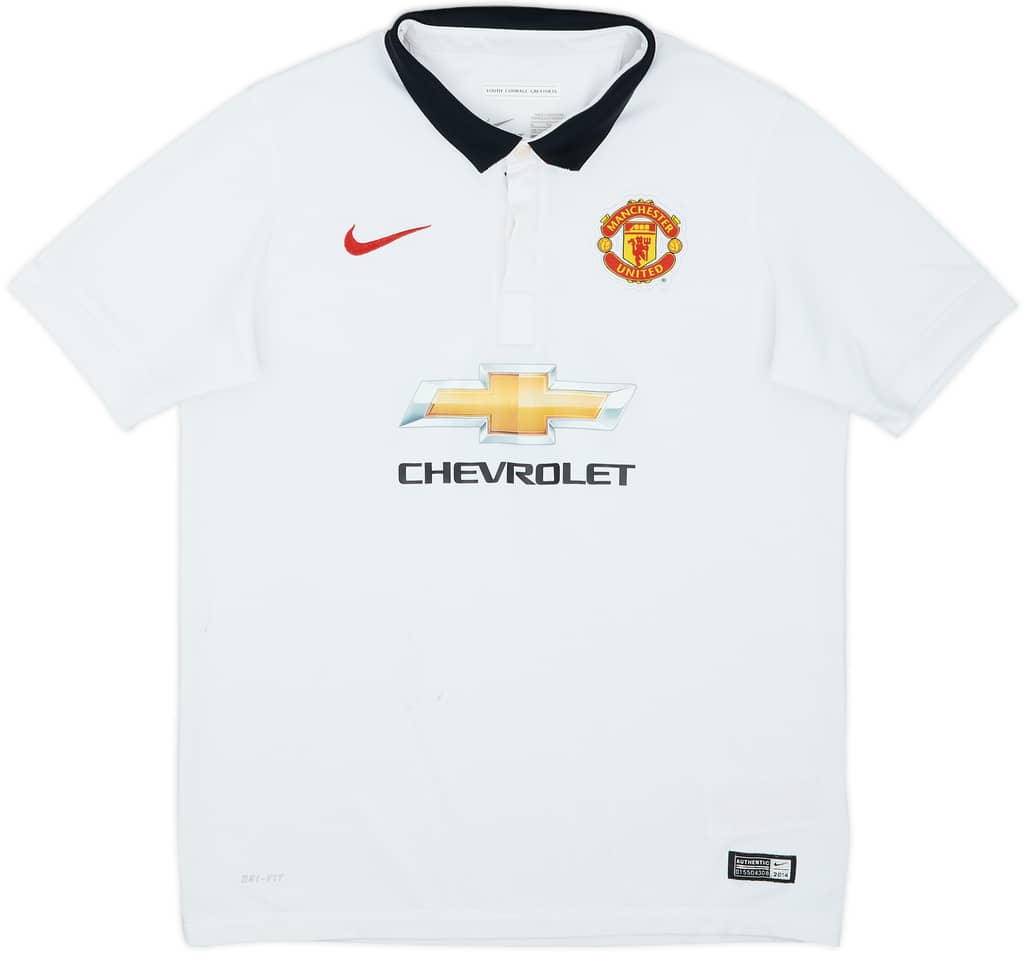 2014-15 Manchester United Away Shirt - 8/10 - (XL.Boys)