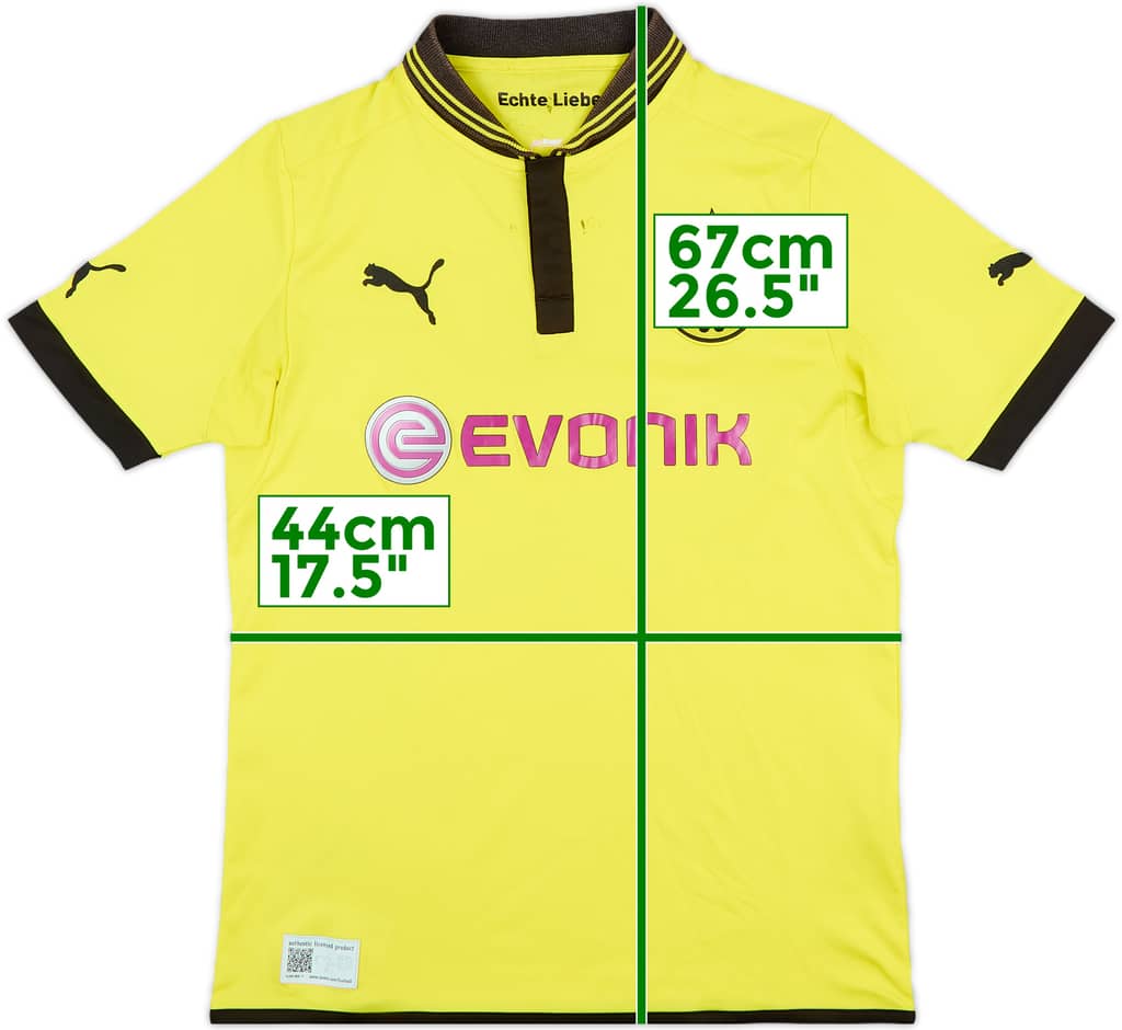 2012-13 Borussia Dortmund Home Shirt - 6/10 - (XL.Boys)