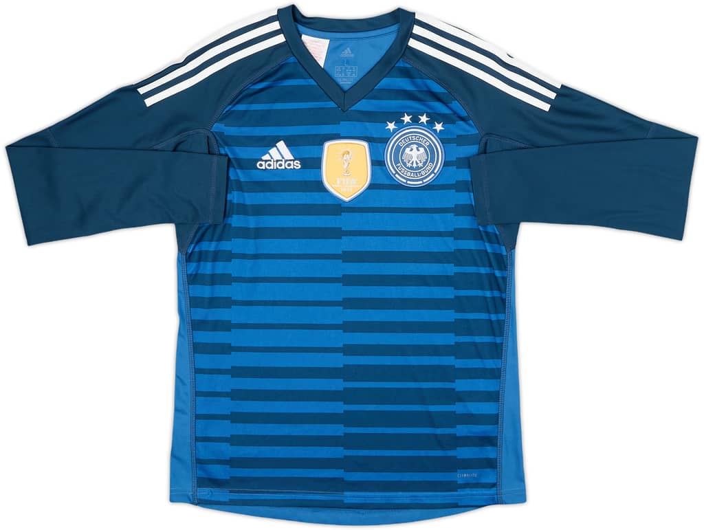 Camiseta de portero de Alemania 2018-19 - 10/10 - (Niños L)