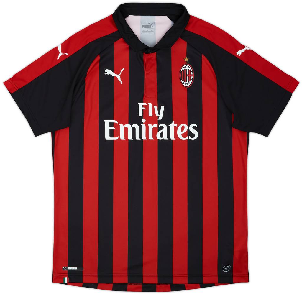 2018-19 AC Milan Home Shirt - 10/10 - (XL)