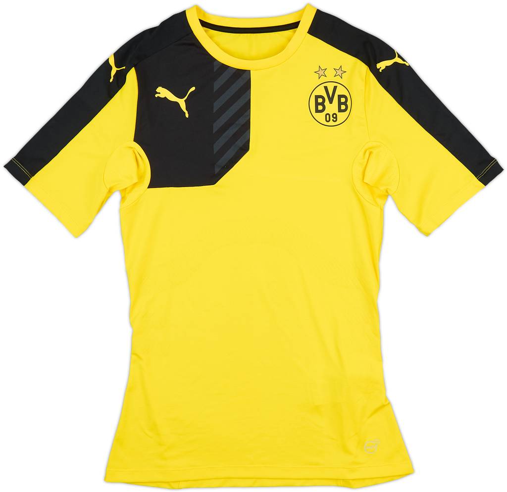 2014-15 Borussia Dortmund Player Issue Puma (PWR ACTV) Training Shirt - 10/10 - (M)