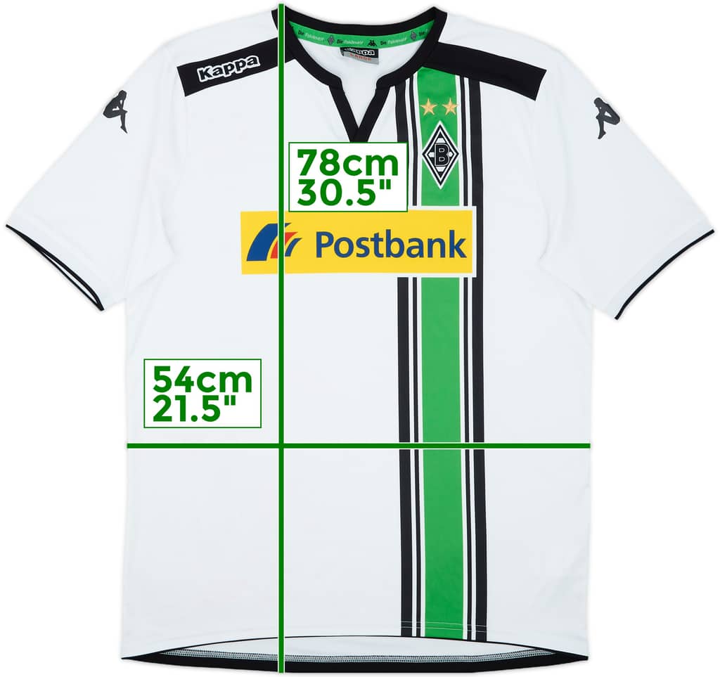 2015-16 Borussia Monchengladbach Home Shirt - 6/10 - (L)