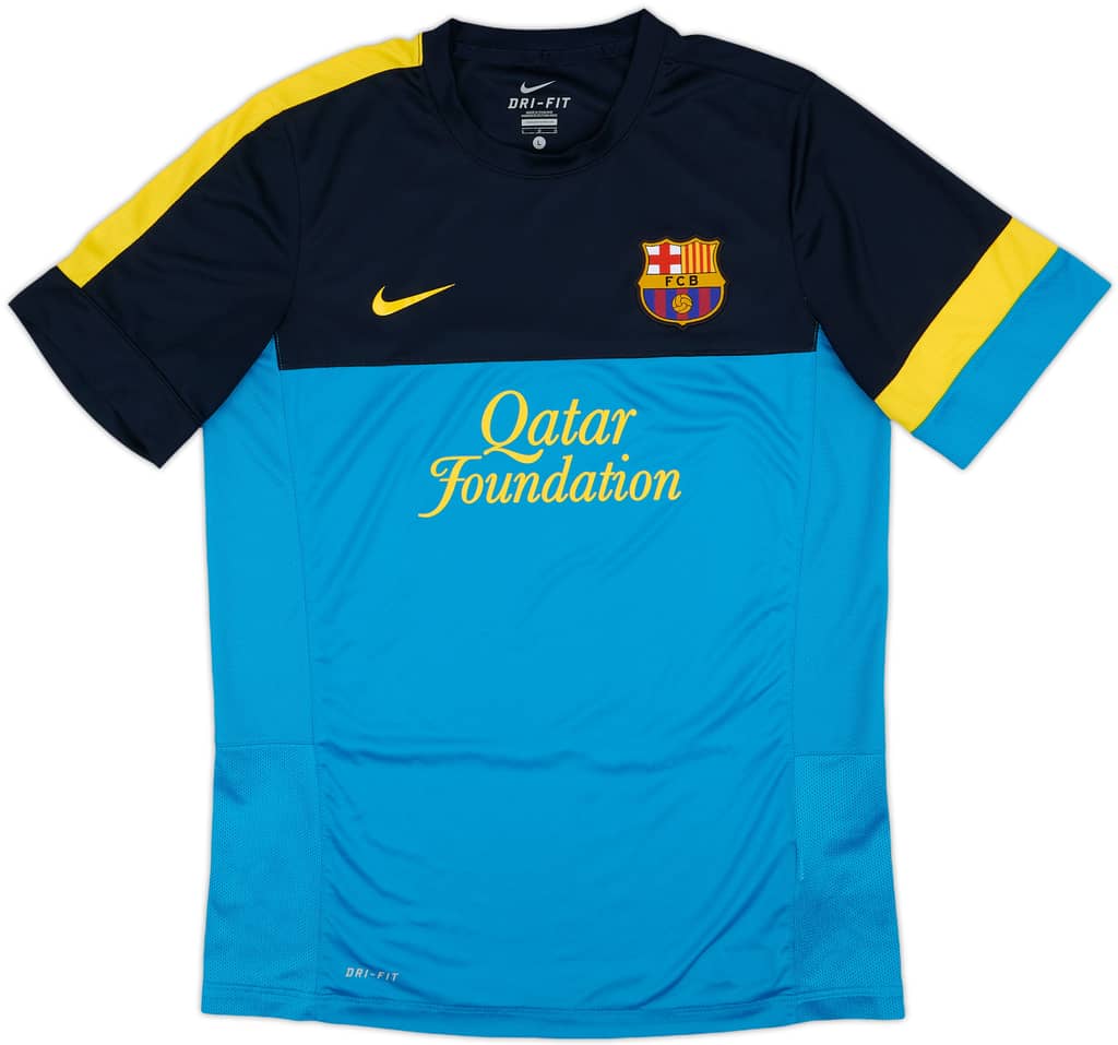 2012-13 Barcelona Nike Training Shirt - 8/10 - (L)