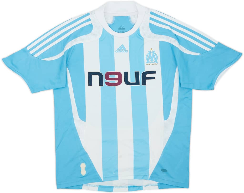 2007-08 Olympique Marseille Away Shirt - 7/10 - (XL.Boys)