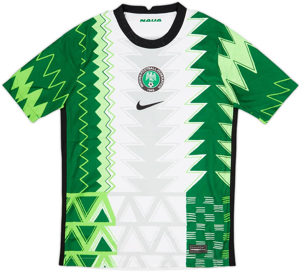2020-21 Nigeria Home Shirt - 7/10 - (M.Boys)