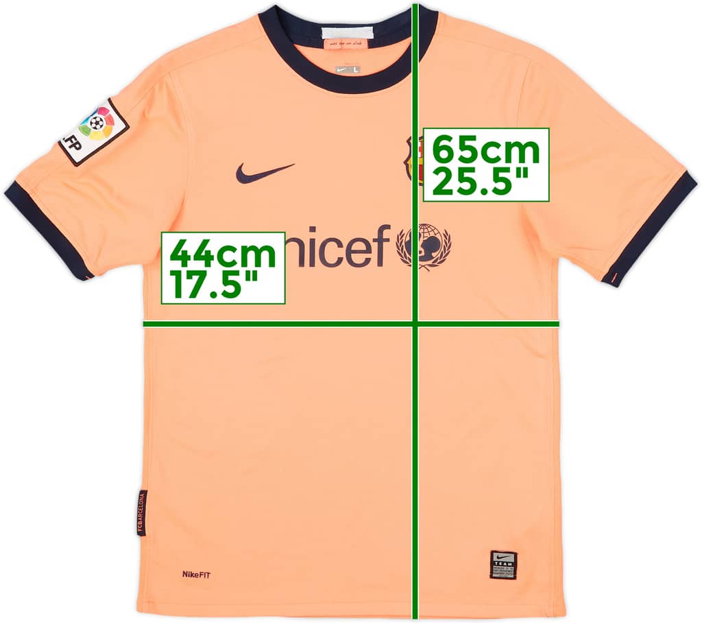 2009-10 Barcelona Away Shirt - 8/10 - (L.Boys)