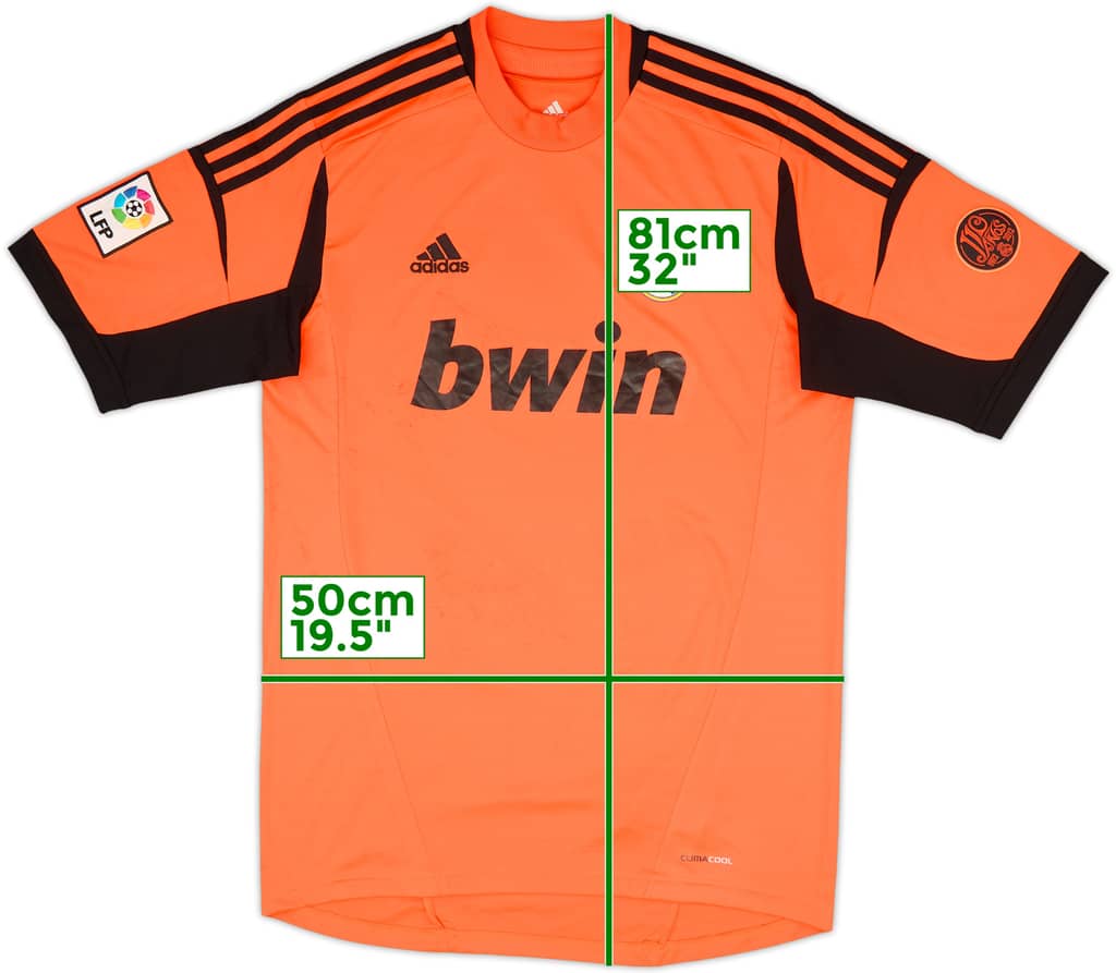 2012-13 Real Madrid GK S/S Shirt - 5/10 - (M)