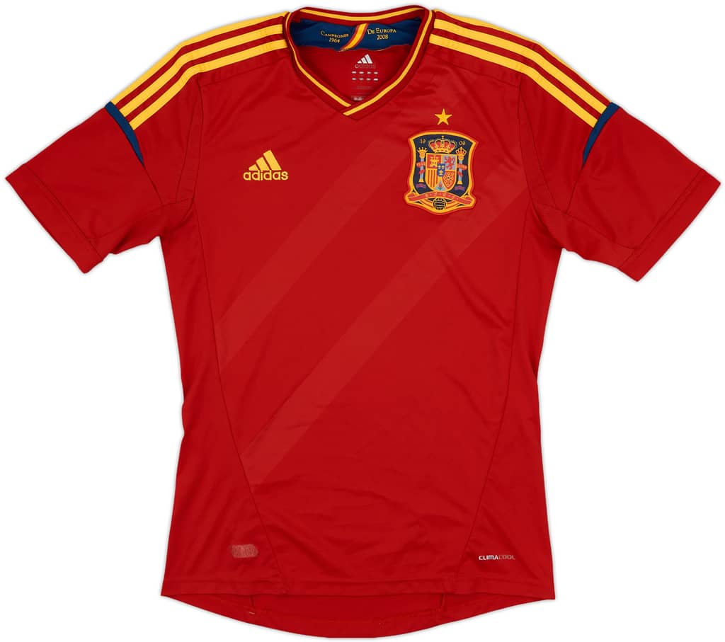 2011-12 Spain Home Shirt - 8/10 - (S)