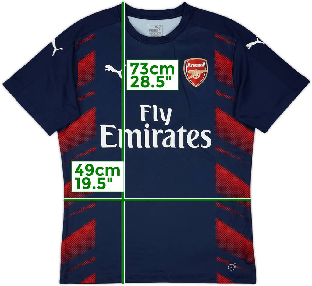 2016-17 Arsenal Puma Training Shirt - 7/10 - (L)