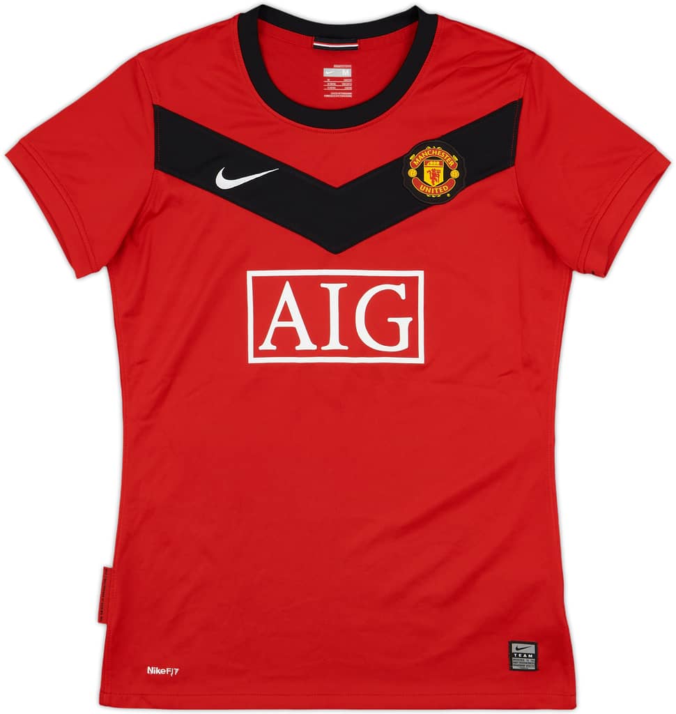 2009-10 Manchester United Home Shirt - 7/10 - (Women's M)