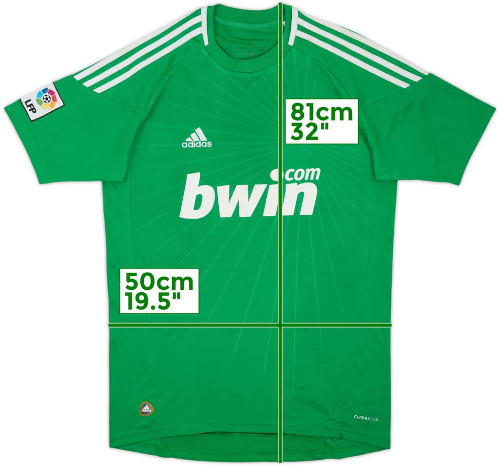 2010-11 Real Madrid GK S/S Shirt - 3/10 - (M)