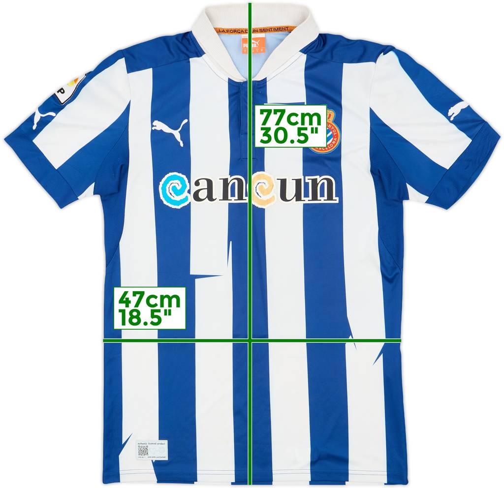 2012-13 Espanyol Home Shirt - 7/10 - (M)