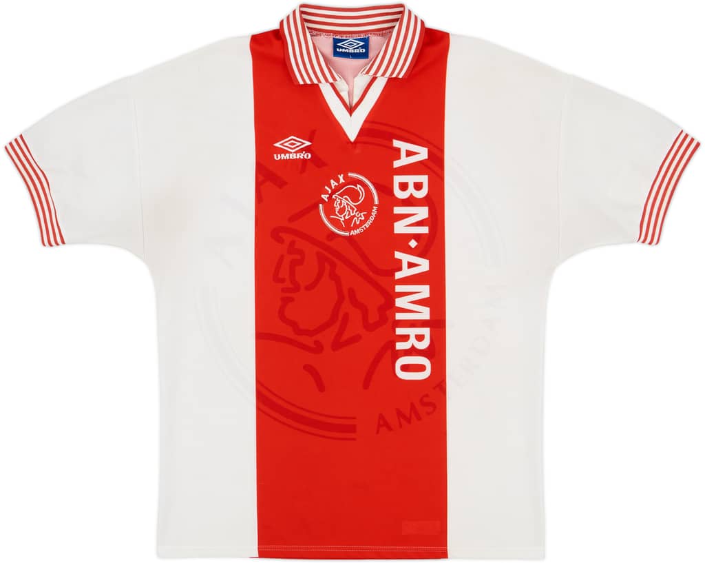 1995-96 Ajax Home Shirt - 8/10 - (L)
