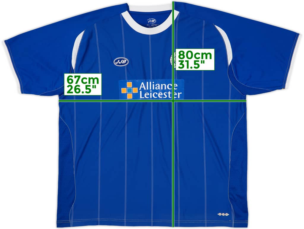 2006-07 Leicester Home Shirt - 7/10 - (3XL)
