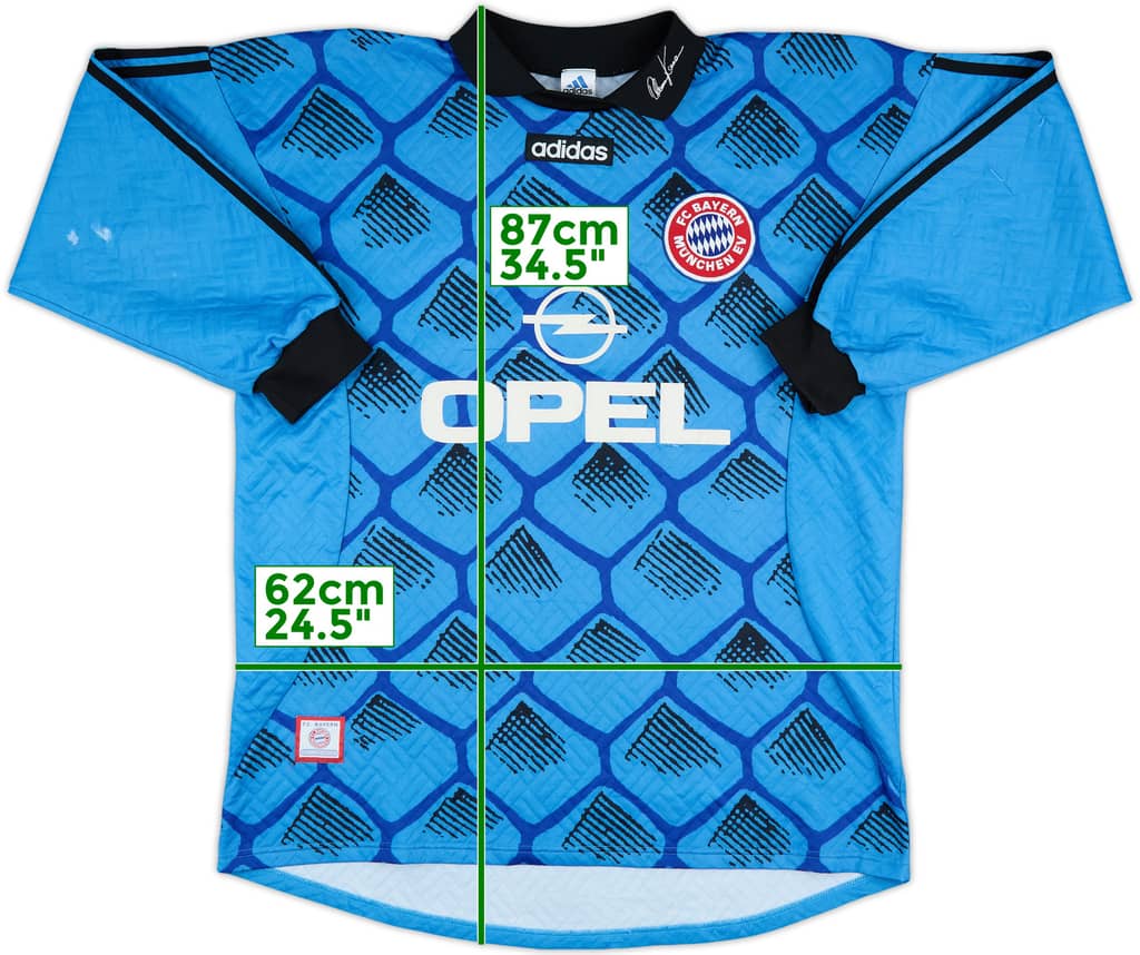 1996-98 Bayern Munich GK Shirt - 5/10 - (XL)