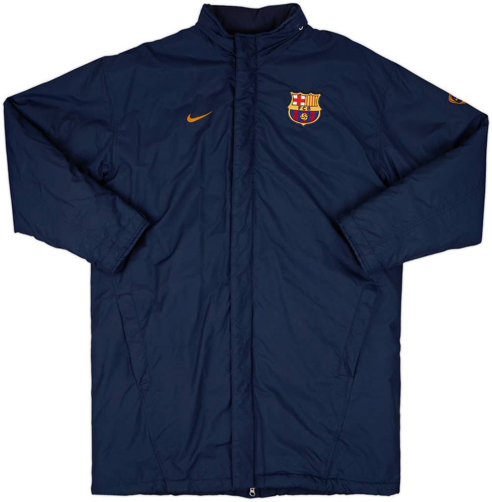 2003-04 Barcelona Nike Padded Bench Coat - 8/10 - (L)