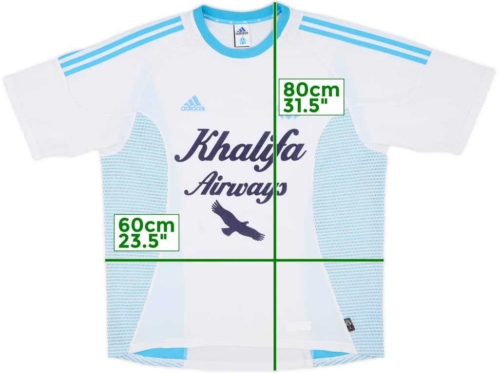 2002-03 Olympique Marseille Home Shirt - 7/10 - (XL)