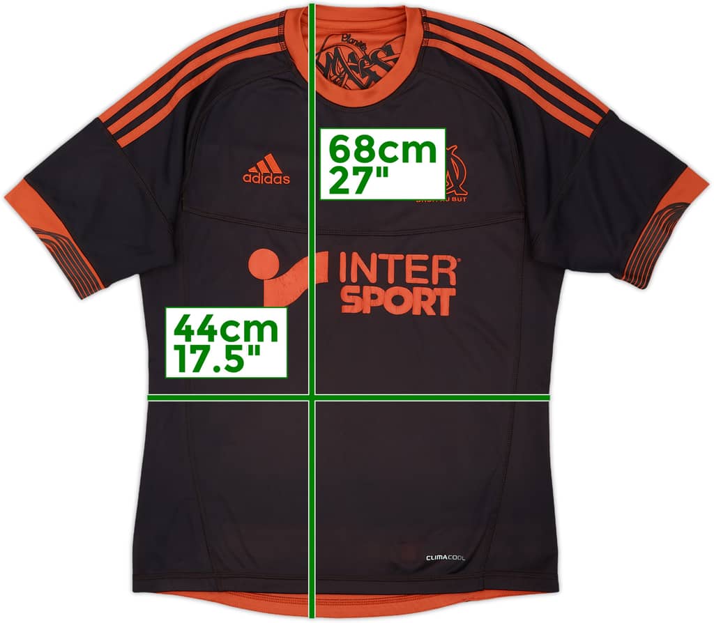 2012-13 Olympique Marseille Third Shirt - 6/10 - (M)