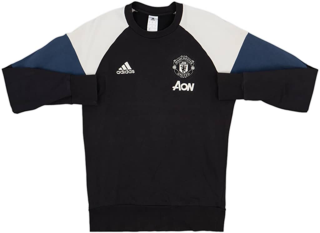 2016-17 Manchester United adidas Sweat Top - 6/10 - (M)