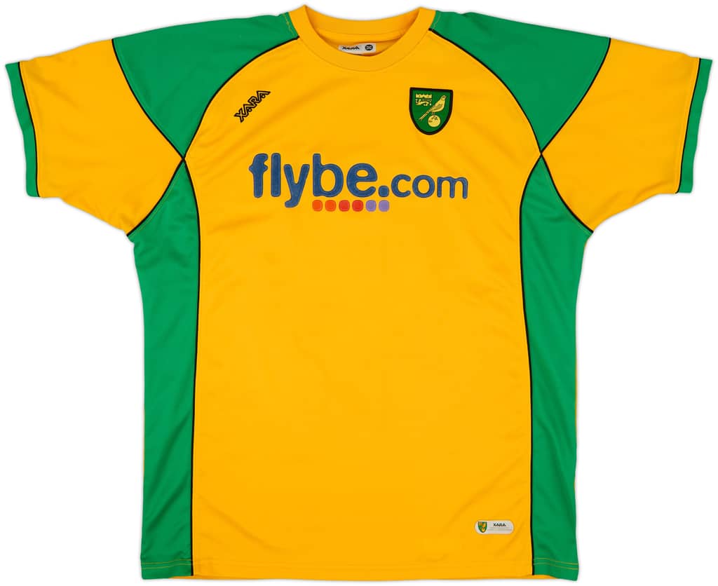 2006-08 Norwich Home Shirt - 7/10 - (3XL)
