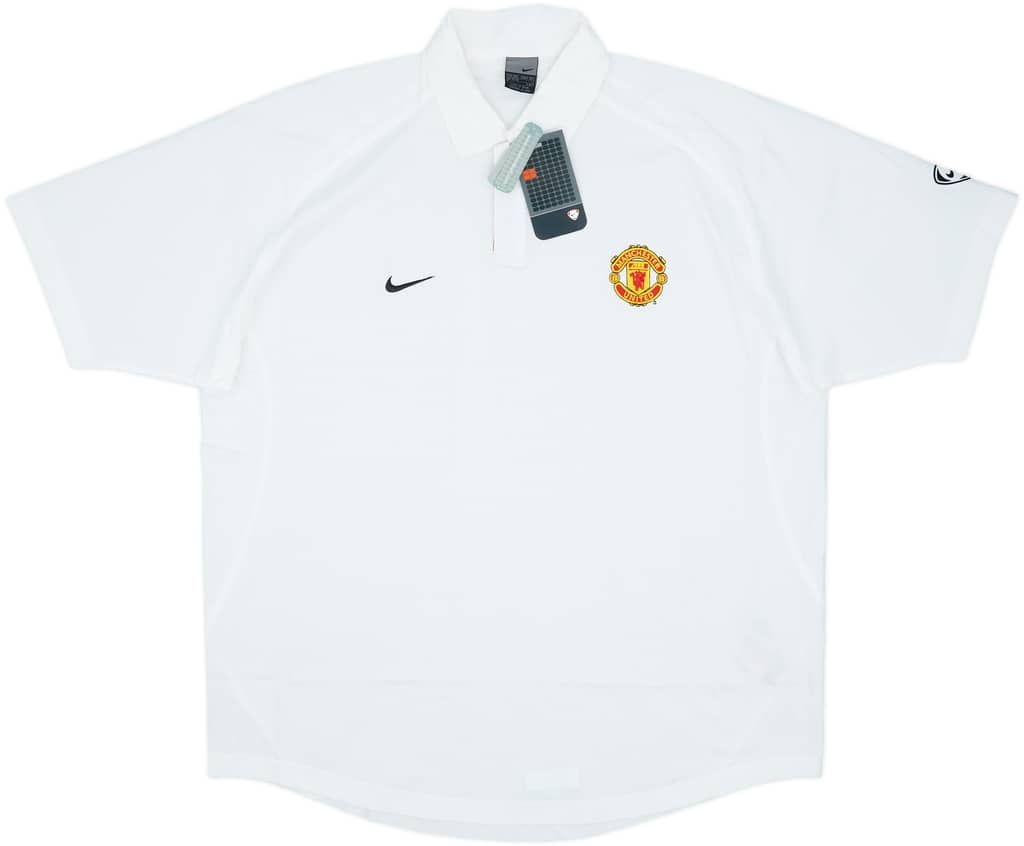 2003-04 Manchester United Nike Polo Shirt (XXL)
