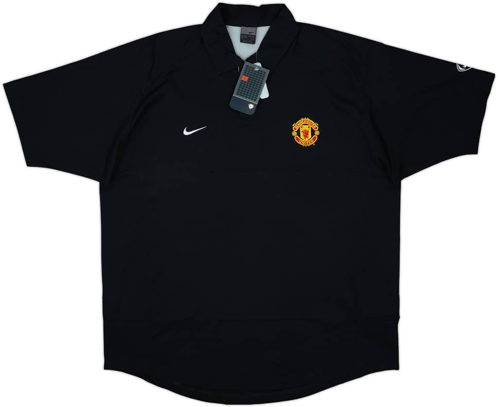 2003-04 Manchester United Nike Polo Shirt (XXL)