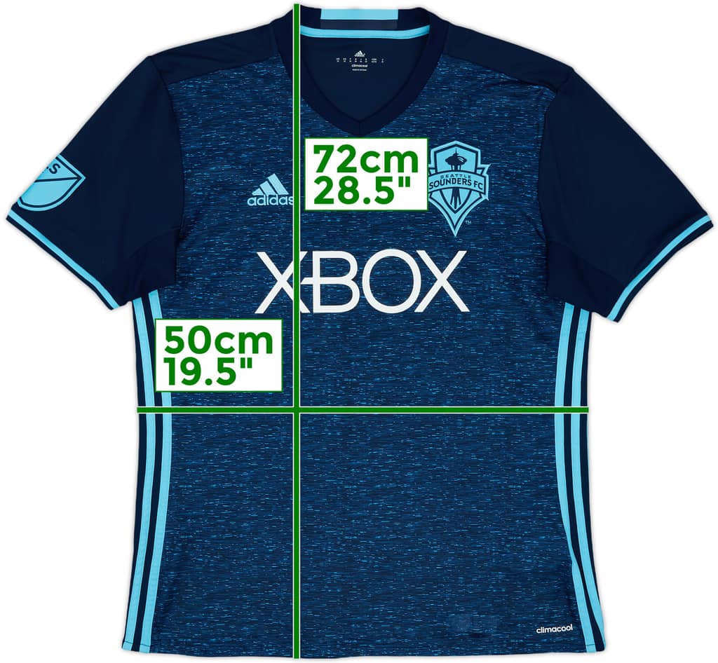 2016 Seattle Sounders Third Shirt - 8/10 - (M)