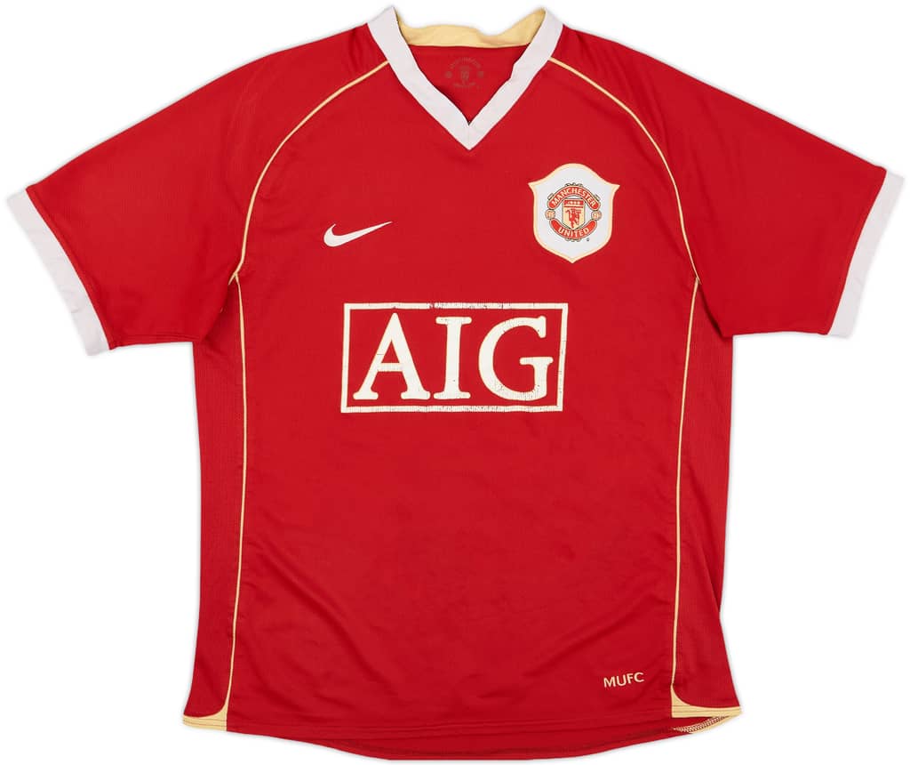 2006-07 Manchester United Home Shirt - 5/10 - (M)
